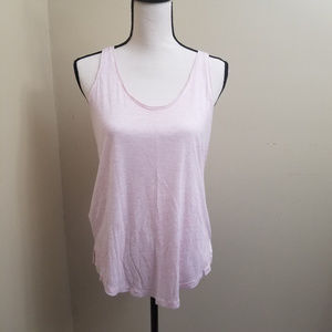 ⭐ Lou & Grey Pink Oversized Tank Top Small